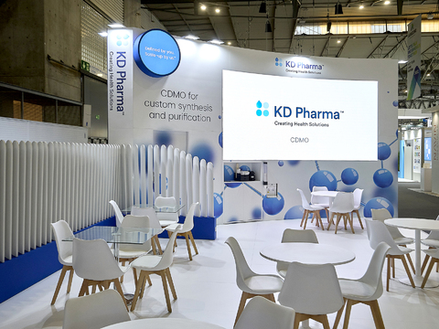 KD Pharma stand @ CPHI 2023