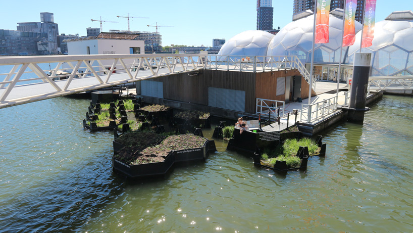 Recycled Island in Rotterdam