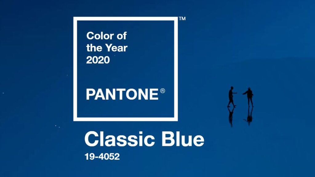 Hablemos del color del año 2020: Pantone Classic Blue