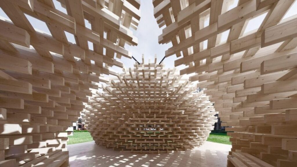 Instalación futurista de Peter Pichler