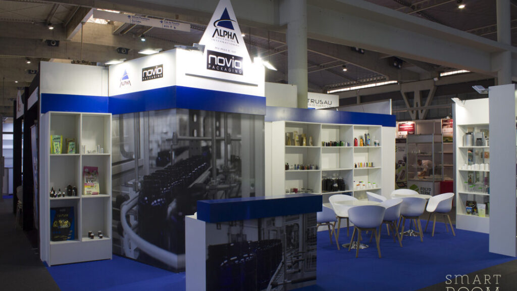 Nuestro stand para Alpha Packaging en Hispack 2018, Barcelona